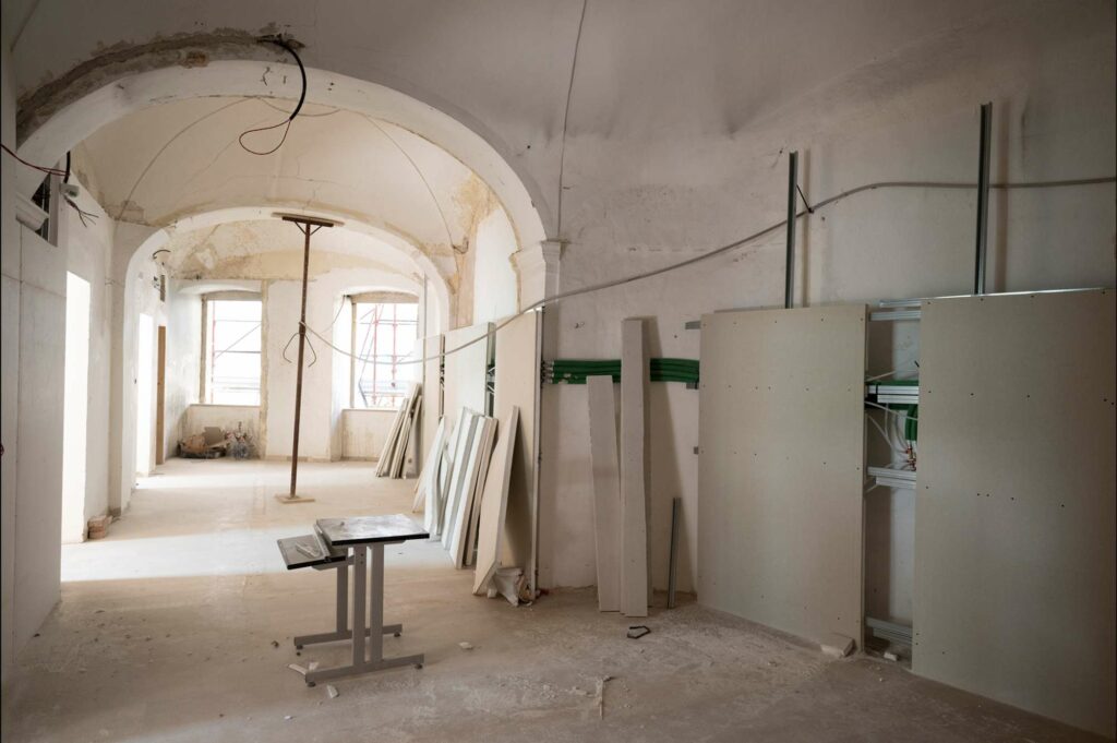 impianto radiante a soffitto